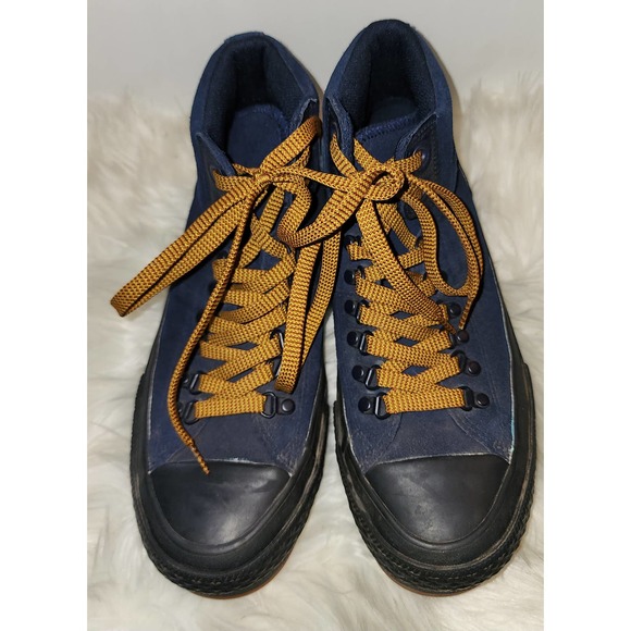 Converse All Stars Chuck Taylor Blue Suede Unisex Shoes Size 8 - Picture 8 of 13